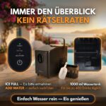 Sommertal EM12S Eiswürfelmaschine – 12 kg/24h Ice Maker mit Selbstreinigung – Bild 6