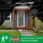 TONFFI 36W 115cm LED Feuchtraumleuchte mit Bewegungsmelder – IP65 Sensor Röhrenlampe für Garage & Werkstatt – Bild 2