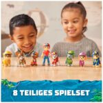 PAW Patrol Jungle Pups Spielfiguren-Set mit 8 Charakteren – Sammelfiguren für Kinder ab 3 Jahren – Bild 3