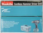 Makita DHP482RFX9 Akku-Schlagbohrschrauber 18V – Profi-Set mit 2 Akkus & 96er Zubehör – Bild 9