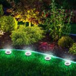 iBaycon Solar Bodenleuchten 12er Set – IP65 Gartenbeleuchtung mit 8 LED & Automatik – Bild 5