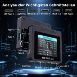 Treedix USB-Kabeltester mit 2,4" Display – Multifunktion für alle Kabeltypen – Bild 2