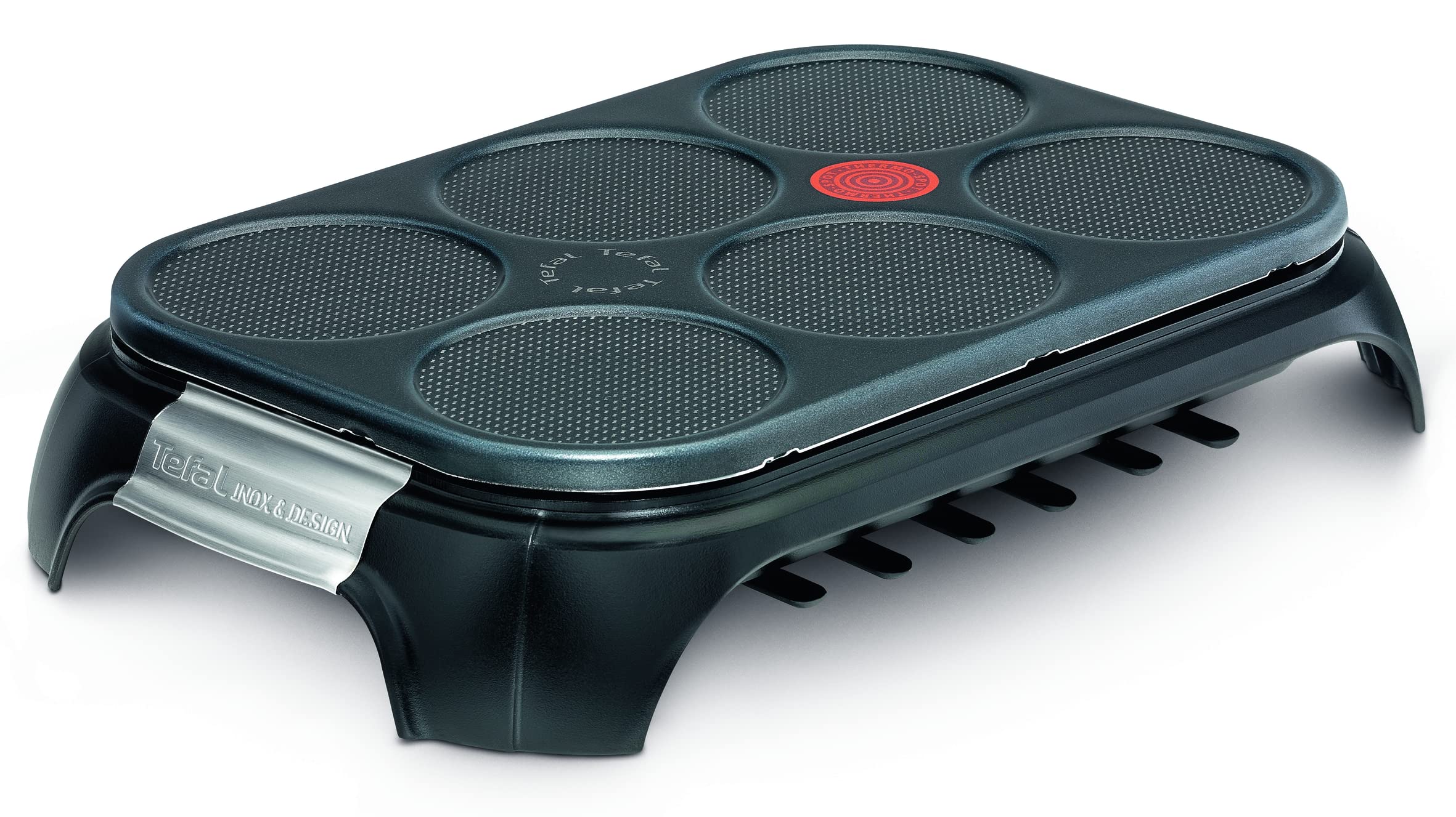 Tefal Pancake Maker PY558813 für 6 Personen – Antihaftbeschichtung & Thermospot