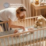Dreamzie 2er Set Spannbettlaken 70x140 cm – Oeko-Tex Baumwolle für sicheren Babyschlaf – Bild 7