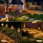 Görvitor LED Solarleuchten 2er Set – Orientalische Gartenlampen mit IP65 Wasserschutz – Bild 6