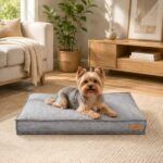 BingoPaw Kühlendes Hundebett 75x50 cm – Atmungsaktives Hundekissen für kleine Hunde – Bild 2