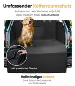 HELDENWERK® Kofferraumschutz Hund mit Seitenschutz – Universal Schutzdecke wasserdicht & waschbar – Bild 5