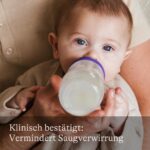 Lansinoh Babyflaschen-Set 240 ml mit NaturalWave Sauger M – 4er Pack für Stillbabys – Bild 2