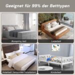 YIKANWEN Tragbares Bettgitter 150cm – Rausfallschutz für Kinder 0-10 Jahre – Bild 7