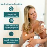 Koala Babycare Silberhütchen – 2 Stück Stillhütchen für empfindliche Brustwarzen – Bild 2