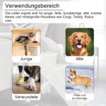 Froadp Klappbare Hundetreppe 4 Stufen – Stabile Haustiertreppe für Sofa & Auto (Grau) – Bild 6