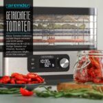 Arendo Dörrautomat 400 W mit Temperaturregler – Edelstahl Dehydrator für Obst, Gemüse & Fleisch – Bild 6