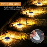 YiLaie Solar Bodenleuchten 4er-Set – IP68 Warmweiß LED für Garten & Terrasse – Bild 6