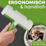 DOGGYBOO® Selbstreinigender Tierhaarentferner – Wiederverwendbare Fusselrolle für Möbel & Auto – Bild 5