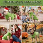Oslueidy Hundemantel Fleece M – Wärmeschutz & Komfort für kleine bis grosse Hunde – Bild 5