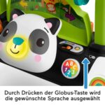 Fisher-Price 2-seitiger Panda-Lauflernwagen – Mehrsprachiges Lernspielzeug ab 6 Monaten – Bild 4