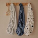 3er Pack Spannbettlaken 83x43 cm Musselin Baumwolle – Weiches Beistellbett Laken für Babys – Bild 7