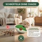 Timbertail Schnüffelball für Hunde – Intelligenzspielzeug mit 8 Fächern für mentale Auslastung – Bild 2