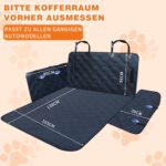 Paw Jamboree Kofferraum Schutzmatte Hund 196 x 144 cm – Universeller Kofferraumschutz – Bild 2
