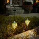 Görvitor Solar-Hängelaternen 2er Set, IP65 Wasserdicht – Orientalische Gartenbeleuchtung für Aussen – Bild 5