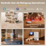roborock Qrevo S Pro Saug- und Wischroboter – 18.500 Pa Saugkraft mit Heisswater-Reinigung – Bild 8