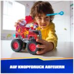 PAW PATROL Rescue Wheels – Marshalls Feuerwehr Monstertruck mit Geschoss-Abwurf & Figur – Bild 5
