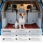 tectake® Hundegitter Auto – Kofferraumschutz mit verstellbarer Breite für sichere Autofahrten – Bild 2