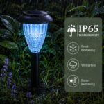 Beuaati 8er-Set RGB Solarleuchten – IP65 Gartenleuchten mit Farbwechsel & Dämmerungsautomatik – Bild 3