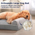 WESTERN HOME Orthopädisches Hundebett 106x76 cm – Komfort für grosse & mittlere Hunde – Bild 2