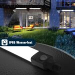buling 150cm LED Feuchtraumleuchte 45W mit IR-Bewegungsmelder – IP65 Werkstattlampe – Bild 2