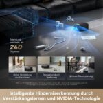 dreame Aqua10 Ultra Roller Saugroboter – 30.000 Pa Saugkraft mit AquaRoll-Wischmopp – Bild 7