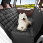 Hopidogie Hundedecke Auto Rückbank 4-in-1 – 100% wasserdicht & kratzfest für PKW, SUV, LKW