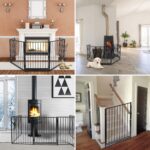 Joparri Kaminschutzgitter 304 cm mit Tür – 5-teilig Metall Schutzgitter für Kinder & Haustiere – Bild 7