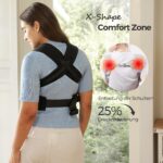 Momcozy Babytrage ab Geburt – Ergonomische Tragehilfe mit Nackenstütze für 3–11 kg – Bild 8