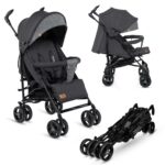Lionelo Irma Buggy – Leichter Kinderwagen 7 kg mit Liegeposition & Einhand-Faltsystem