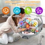 Gaethra Kinderwagen Spielzeugbogen mit Beissringen – Aktivitätsspielzeug für 0–2 Jahre – Bild 6
