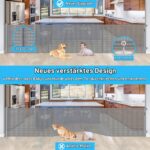 Wodondog Treppenschutzgitter ausziehbar bis 500 cm – Babygitter & Hundegitter – Bild 3