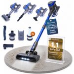 Sommertal VARIO150 Akku Staubsauger 3in1 – Kabellos bis 45 Min für Teppich & Hartböden