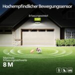 Philips Solar-Aussenlicht mit Bewegungsmelder – 330 Lumen, 3 Modi, IP54 wasserdicht – Bild 4