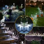 Auting 6er Set Solarleuchten Garten – LED Wegeleuchten Kaltweiß IP65 Wasserdicht – Bild 7