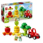 LEGO DUPLO Obst- und Gemüse-Traktor – Lernspielzeug für Kleinkinder ab 1,5 Jahren