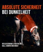ZAUBERPFOTE® Hunderegenmantel London – Wasserdicht mit YKK® Reisssverschluss für alle Hundegrossen – Bild 5