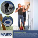 MASKO® Industriestaubsauger 2300W – 6in1 Nass- & Trockensauger mit Blasfunktion für Werkstatt & Baustelle – Bild 4
