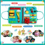Achiyway Busy Board – 24-in-1 Montessori Lernspielzeug für Kleinkinder ab 1 Jahr – Bild 3