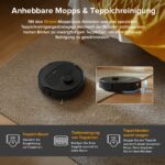 roborock QV 35A Saugroboter mit Wischfunktion – 8.000 Pa Saugkraft & All-in-One-Dock – Bild 6