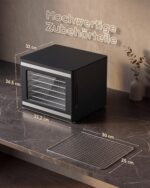 TRIUMPHKEY Dörrautomat 6 Ebenen – Edelstahl-Dörrgerät mit Touch-Display & Überhitzungsschutz – Bild 2