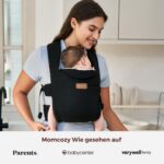 Momcozy Babytrage ab Geburt – Ergonomische Tragehilfe mit Nackenstütze für 3–11 kg – Bild 6