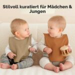 8er-Set Baby Pullover Lätzchen Terracotta – Bio-Baumwolle für Jungen & Mädchen – Bild 7