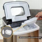 TZS First Austria Eiswürfelmaschine 1,8L – 12kg/24h Kapazität mit LED-Bedienung – Bild 3