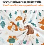 Chilsuessy Babyschlafsack 2.5 Tog 130cm – Winterschlafsack aus Baumwolle für sicheren Schlaf – Bild 3